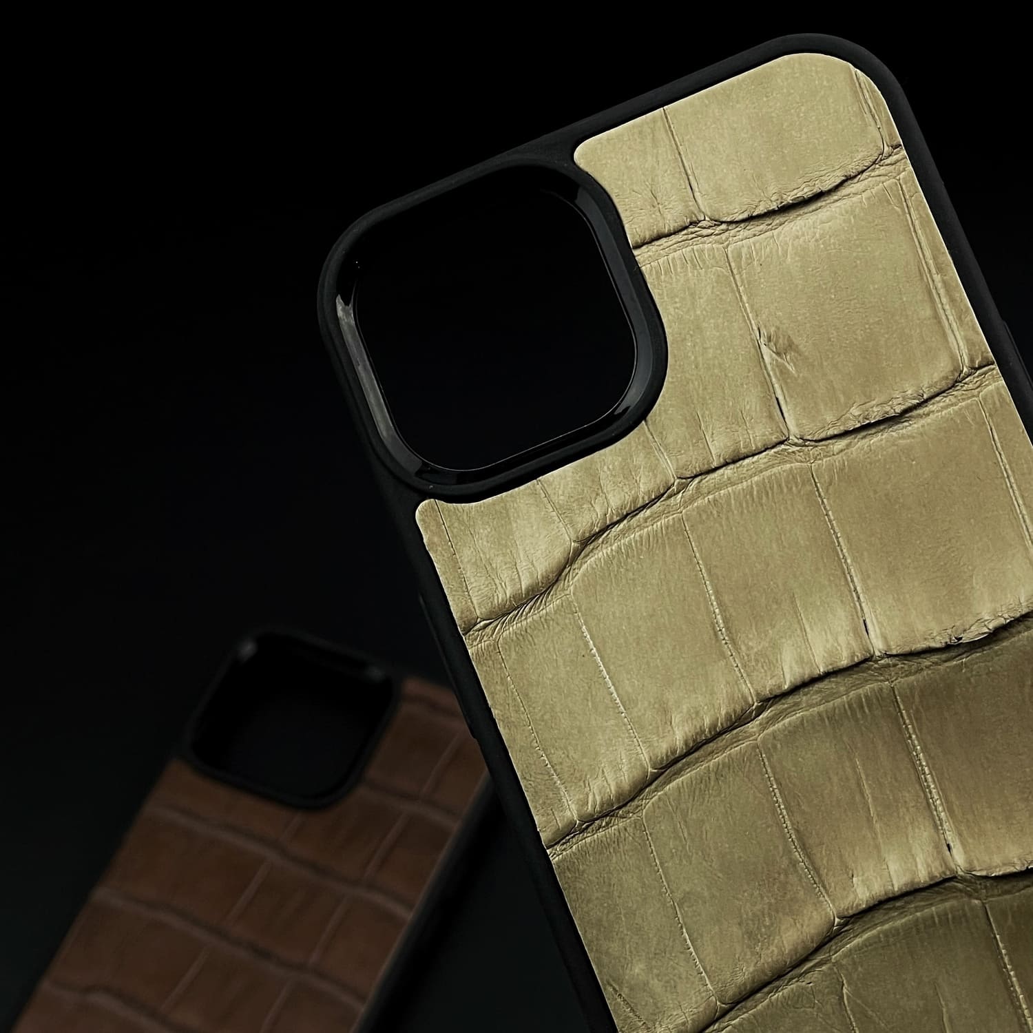 Husă Samsung din Crocodil Natural Bej