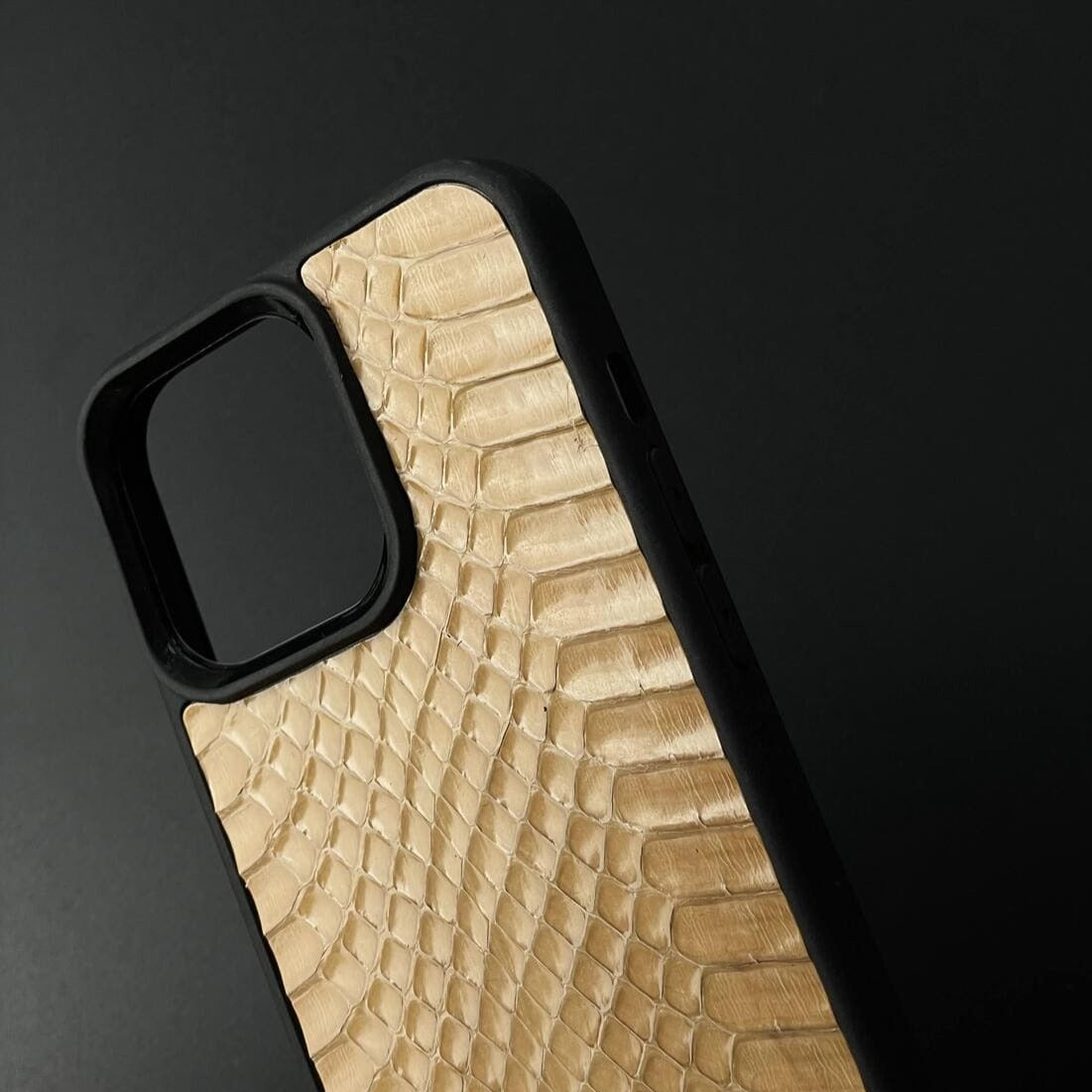 Husă Samsung din Șarpe Natural Galben