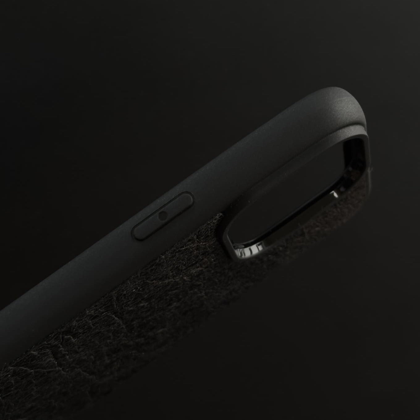 Husă Samsung din piele naturală cu textură Negru