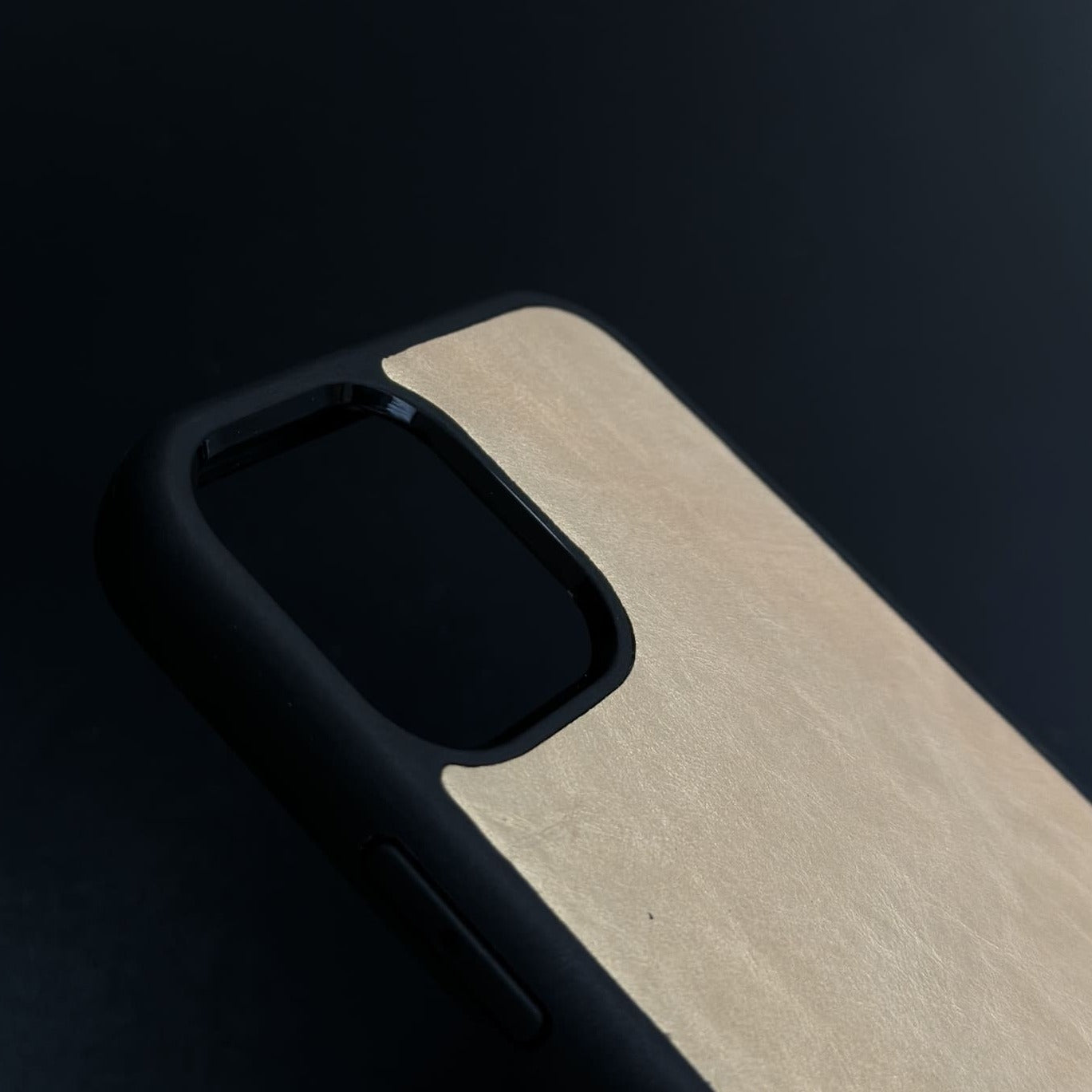 Husă Samsung din piele naturală Bej