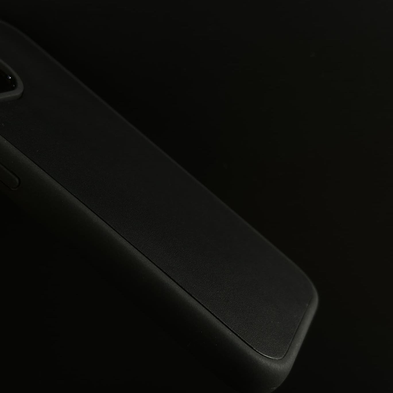 Husă iPhone din piele naturală Negru