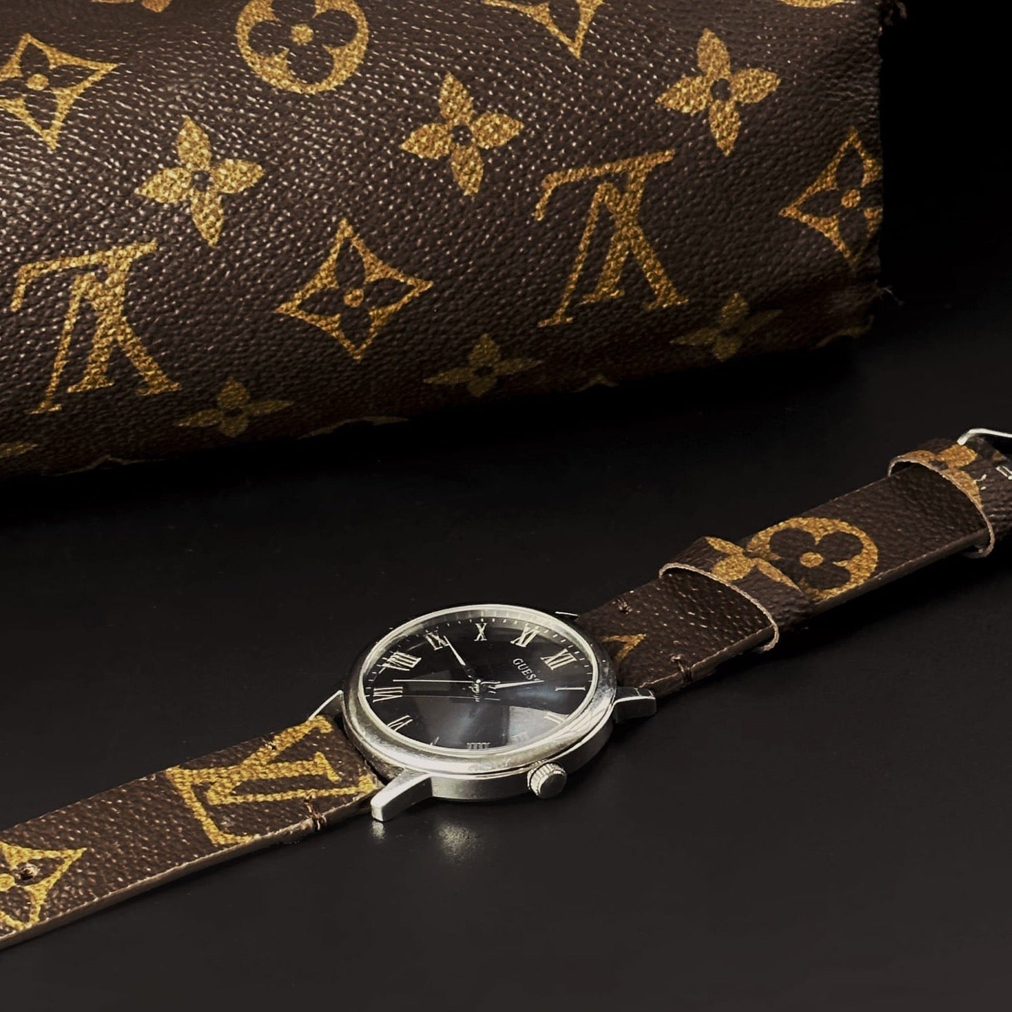 Curelușă LV Cafeniu Galaxy Watch