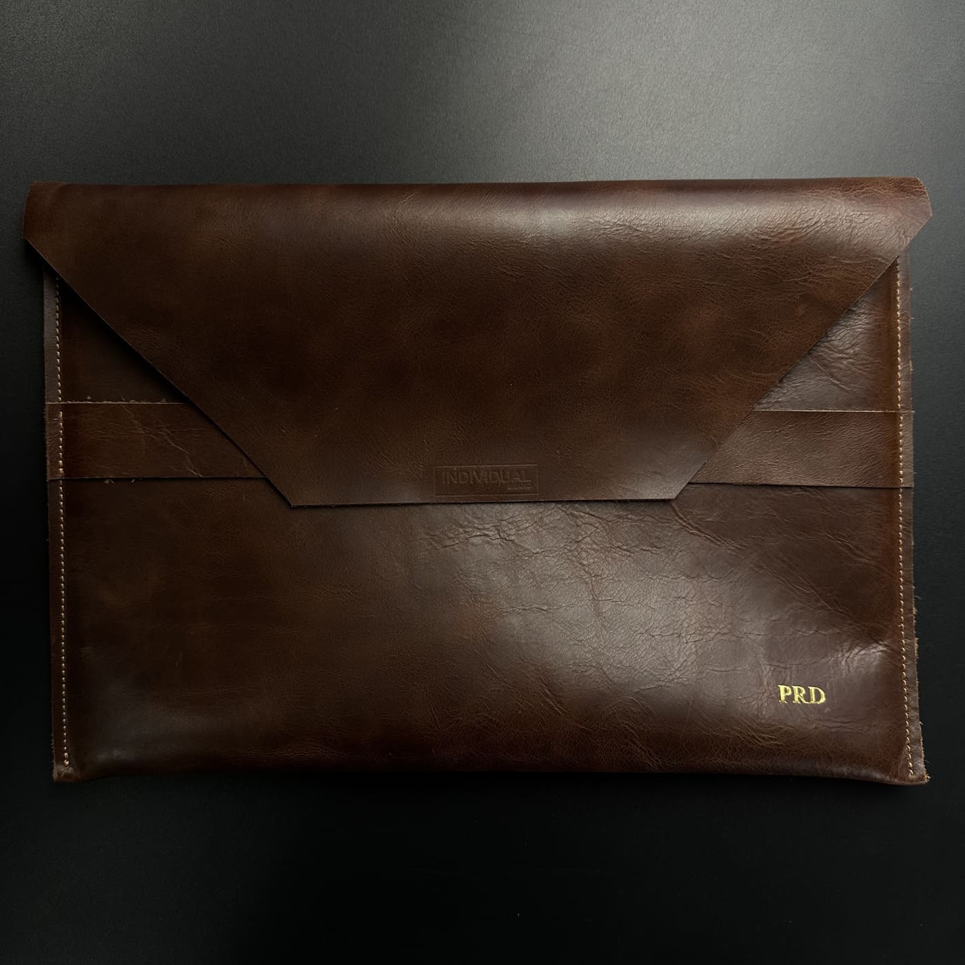 Husă Macbook Air/Pro din piele naturală Cafeniu