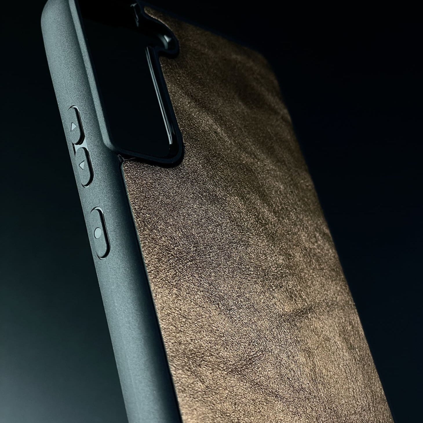 Husă Samsung din piele naturală cu imprimeu de Crocodil Auriu