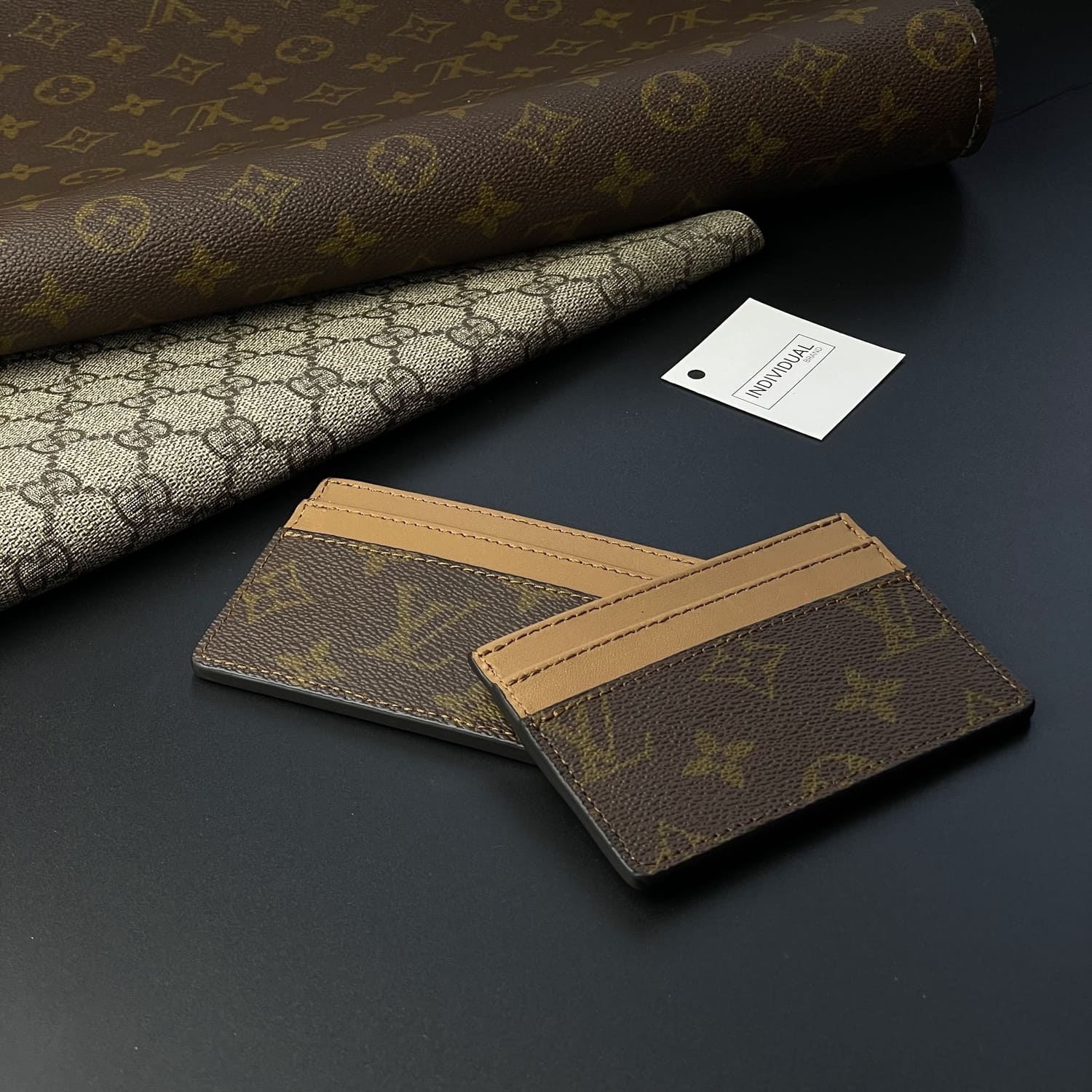 Portofel Bărbați Piele Louis Vuitton Handmade