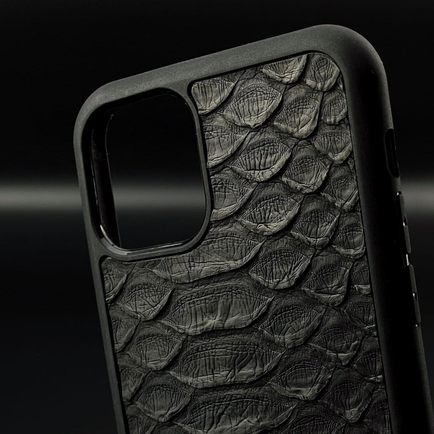 Husă Samsung din Piton Natural Negru