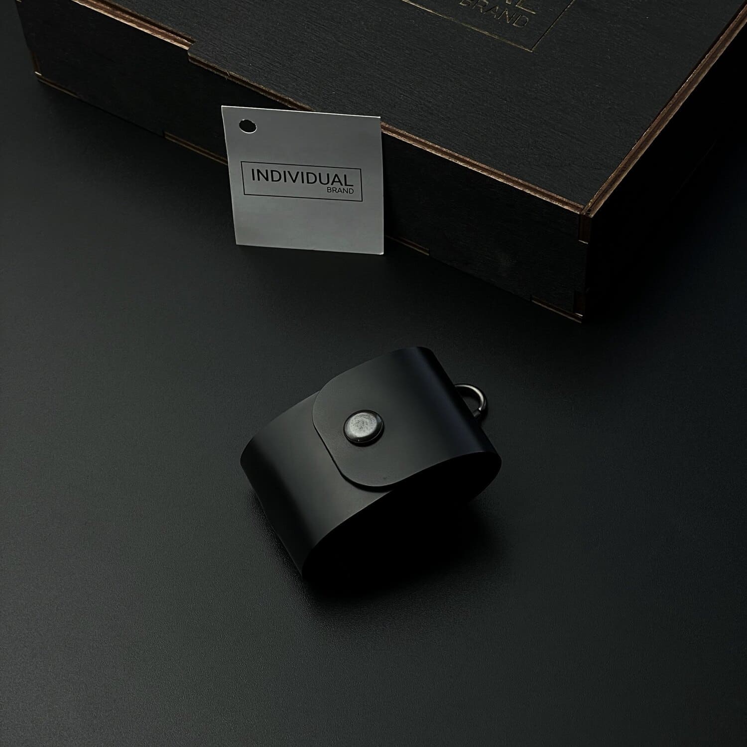 Husă pentru AirPods din piele naturală